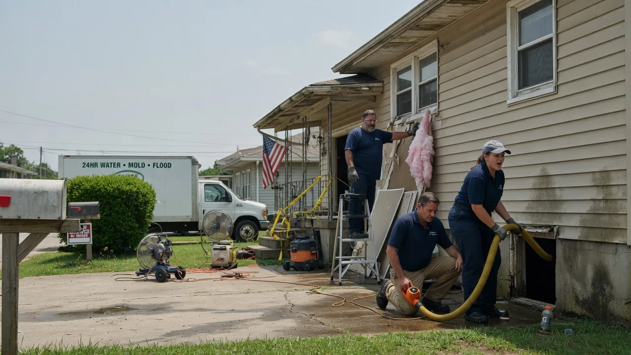 Water Damage Repair in Rush, NY near me